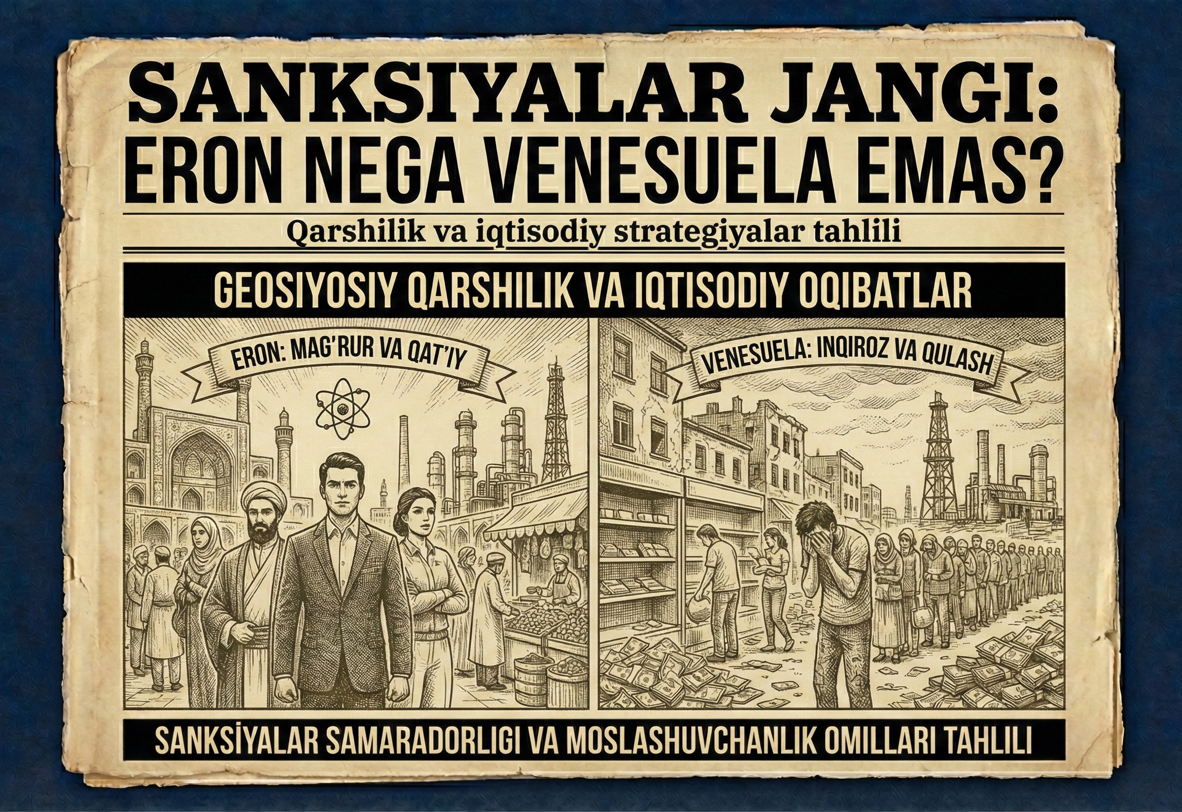 Sanksiyalar jangi: Eron nega Venesuela emas?
