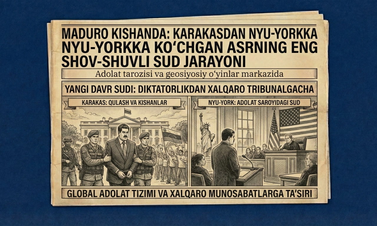 Maduro kishanda: Karakasdan Nyu-Yorkka ko‘chgan asrning eng shov-shuvli sud jarayoni