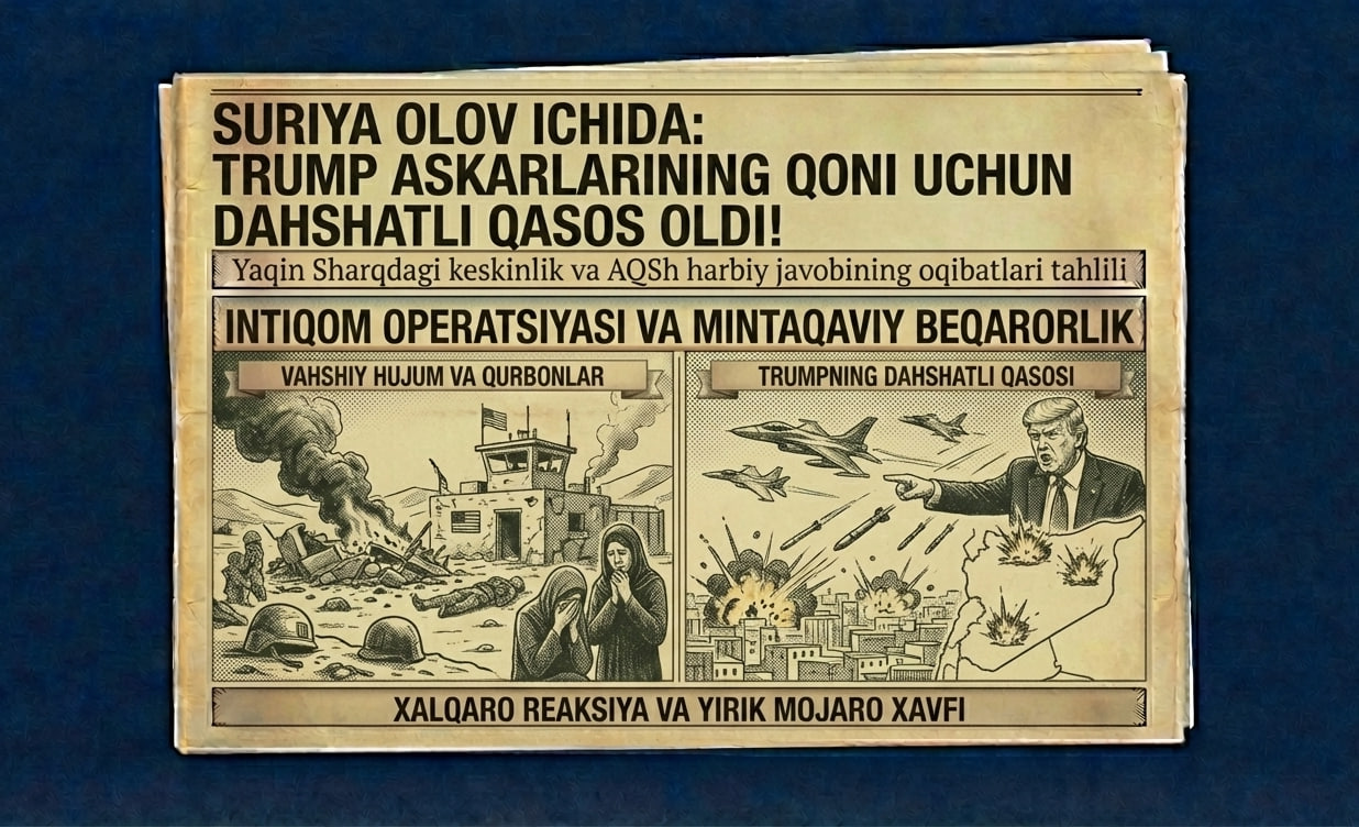 Suriya olov ichida: Trump askarlarining qoni uchun dahshatli qasos oldi!